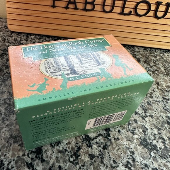 The House at Pooh Corner and Now We Are Six by A. A. Milne 1996 Audio 4 Cassette - Picture 2 of 7